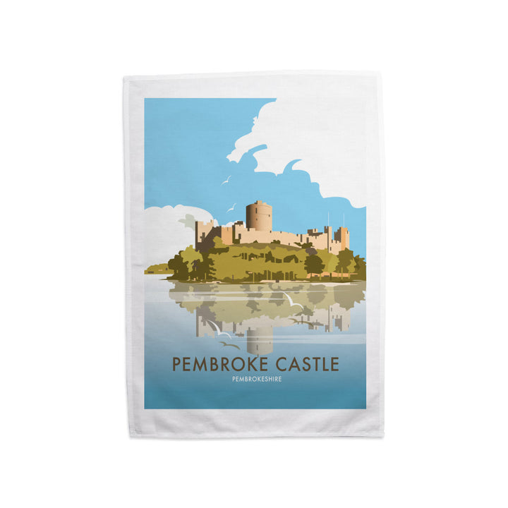 Pembroke Castle, Pembrokeshire, Tea Towel