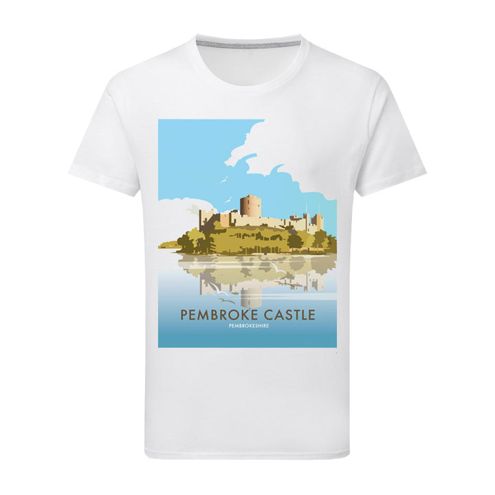 Pembroke Castle T-Shirt by Dave Thompson