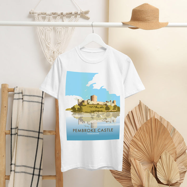 Pembroke Castle T-Shirt by Dave Thompson