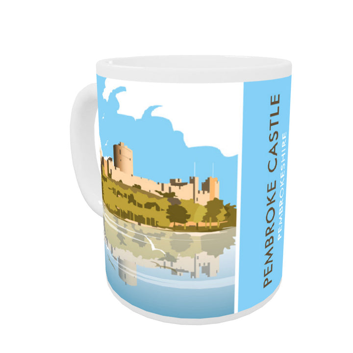 Pembroke Castle, Pembrokeshire, Coloured Insert Mug