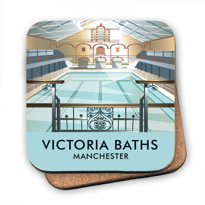 Victoria Baths, Manchester MDF Coaster