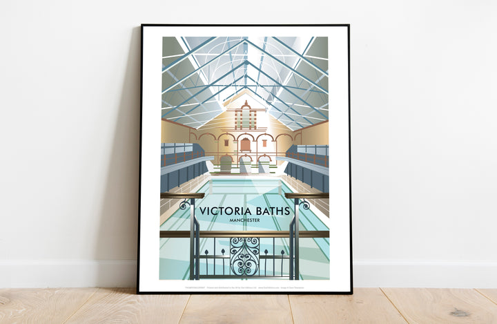 Victoria Baths, Manchester - Art Print