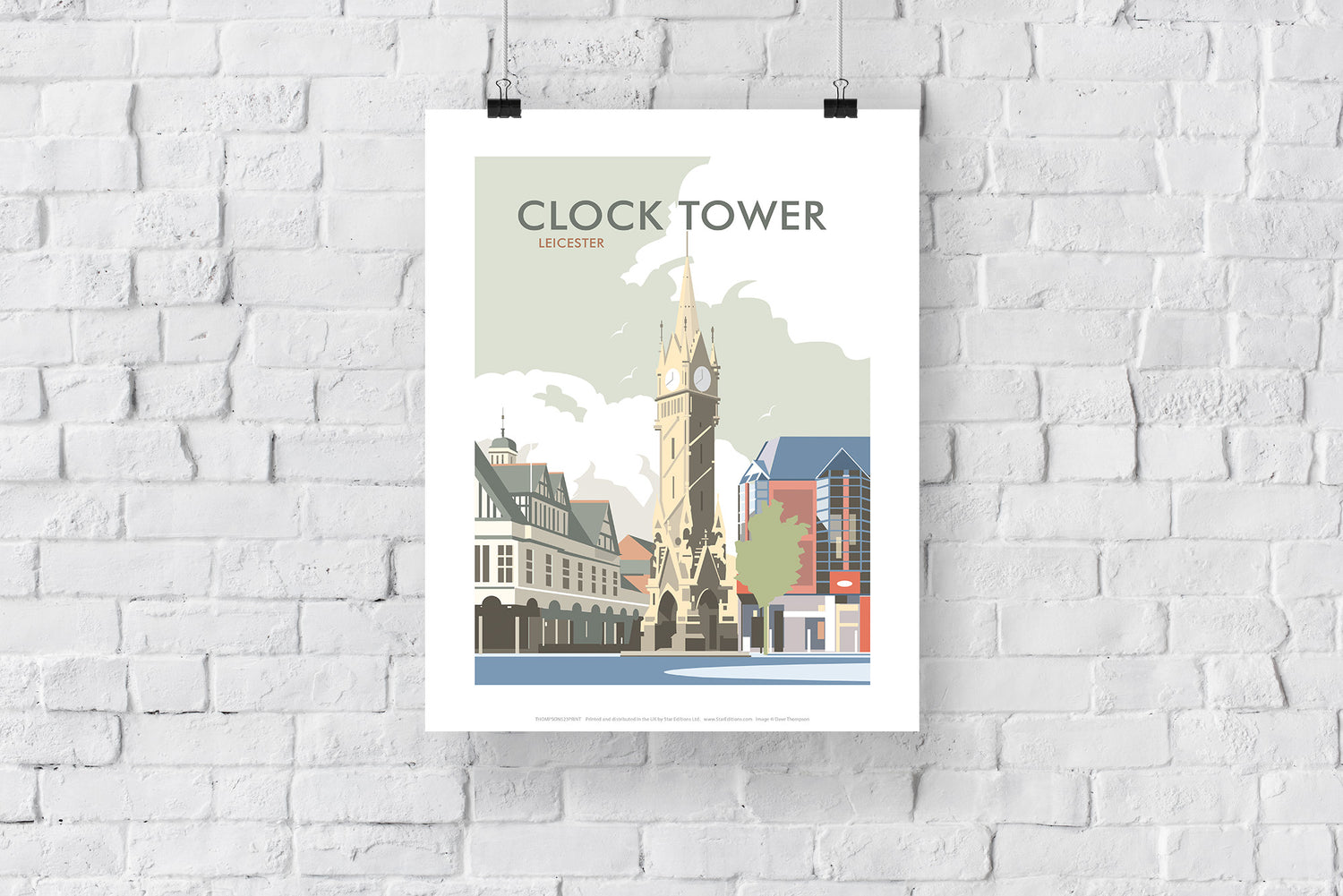 Clock Tower, Leicester - Art Print