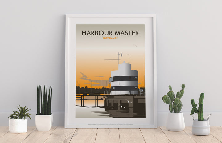 Harbour Master, River Hamble - Art Print