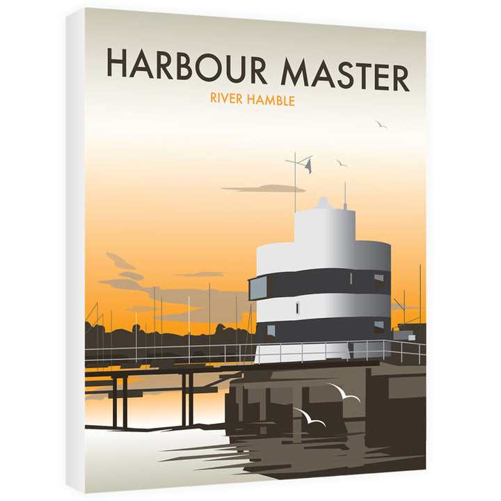 Harbour Master, River Hamble 40cm x 60cm Canvas