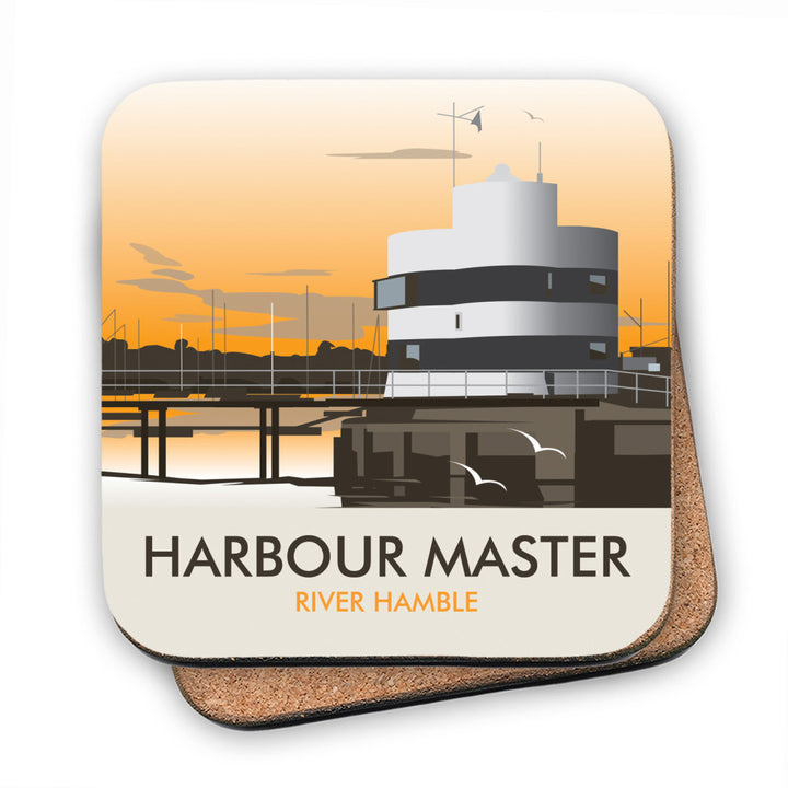 Harbour Master, River Hamble MDF Coaster