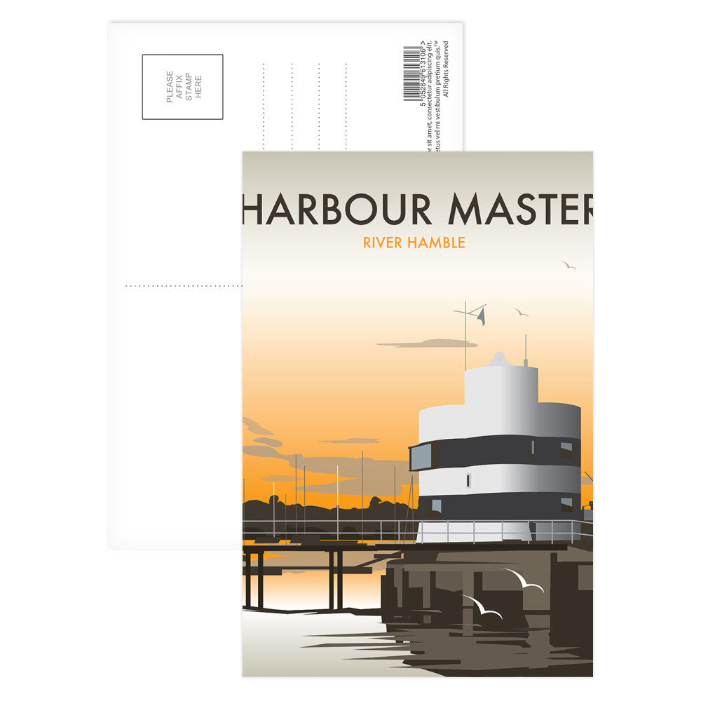 Harbour Master, River Hamble Postcard Pack