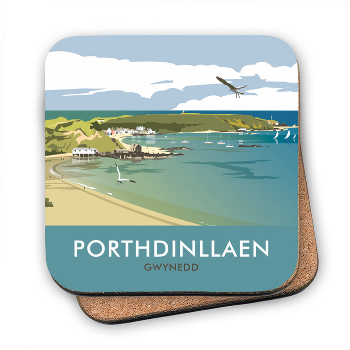 Porthdinllaen, Gwynedd MDF Coaster