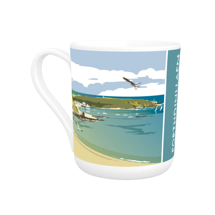 Porthdinllaen, Gwynedd Bone China Mug