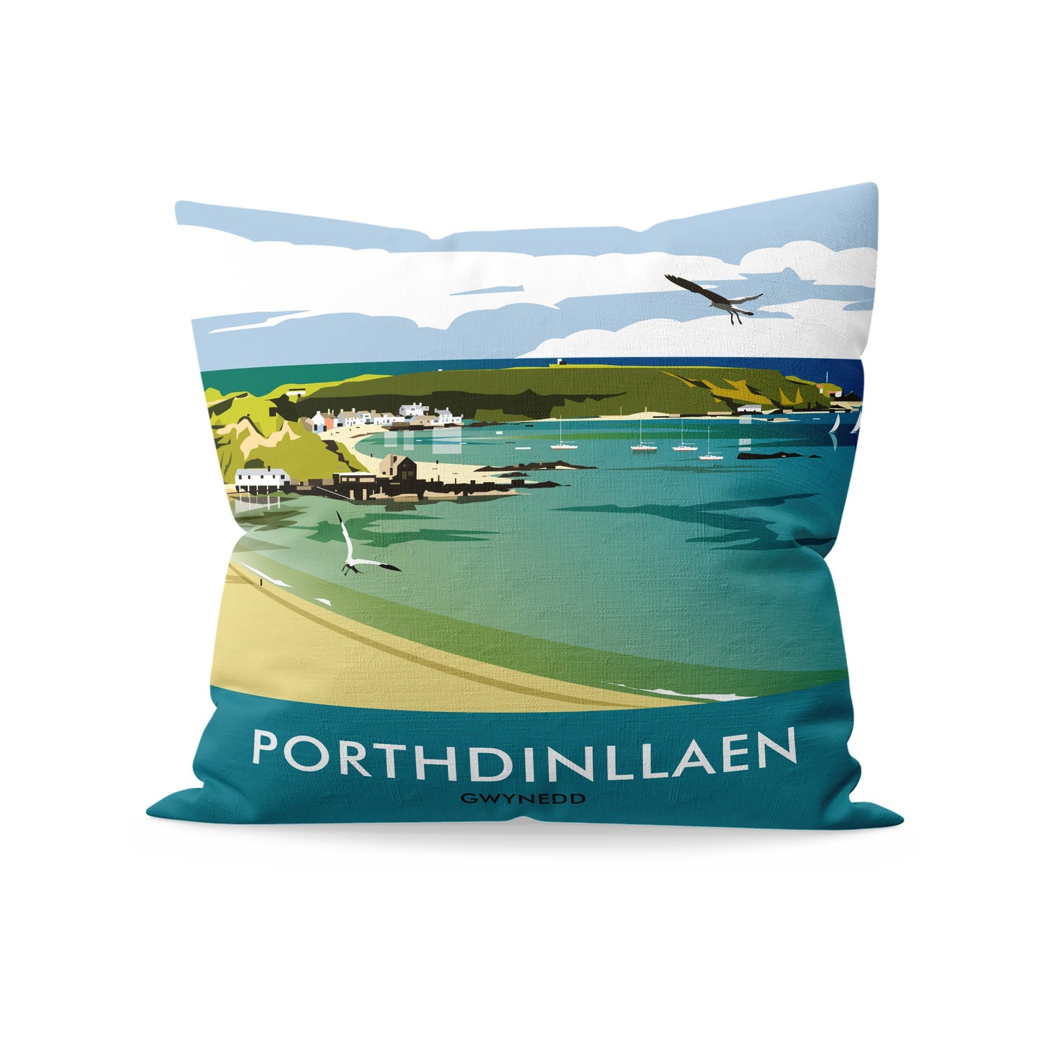 Porthdinllaen, Gwynedd Fibre Filled Cushion