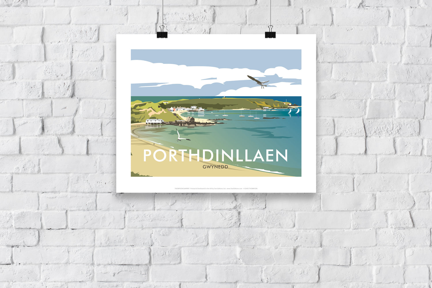 Porthdinllaen, Gwynedd - Art Print