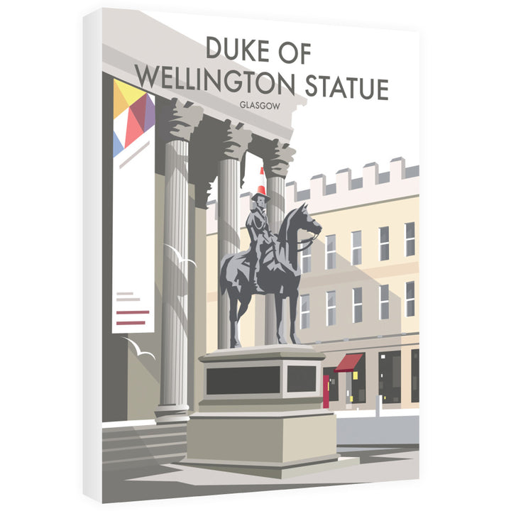 Duke Of Wellington Statue, Glasgow 40cm x 60cm Canvas