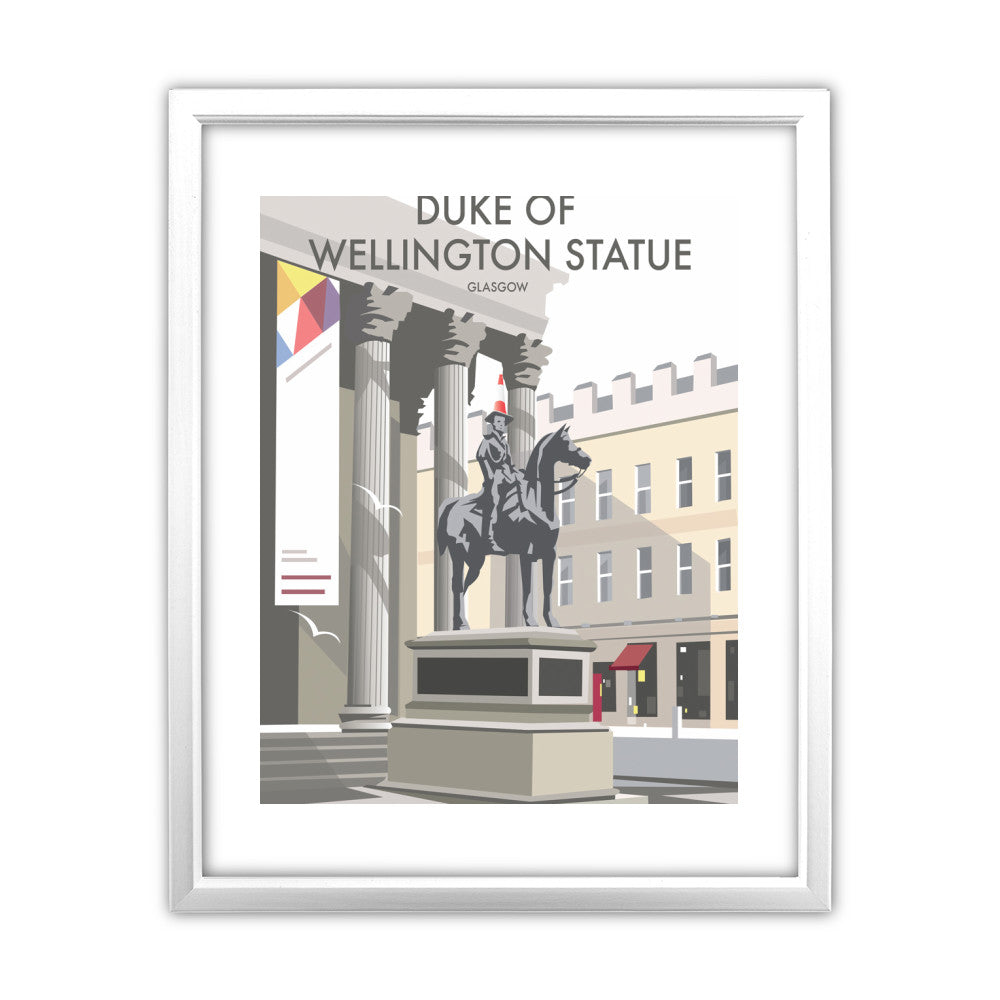 Duke Of Wellington Statue, Glasgow - Art Print
