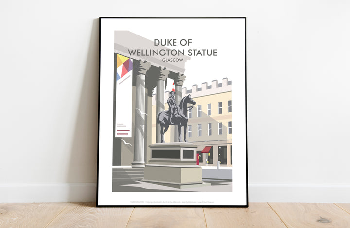Duke Of Wellington Statue, Glasgow - Art Print