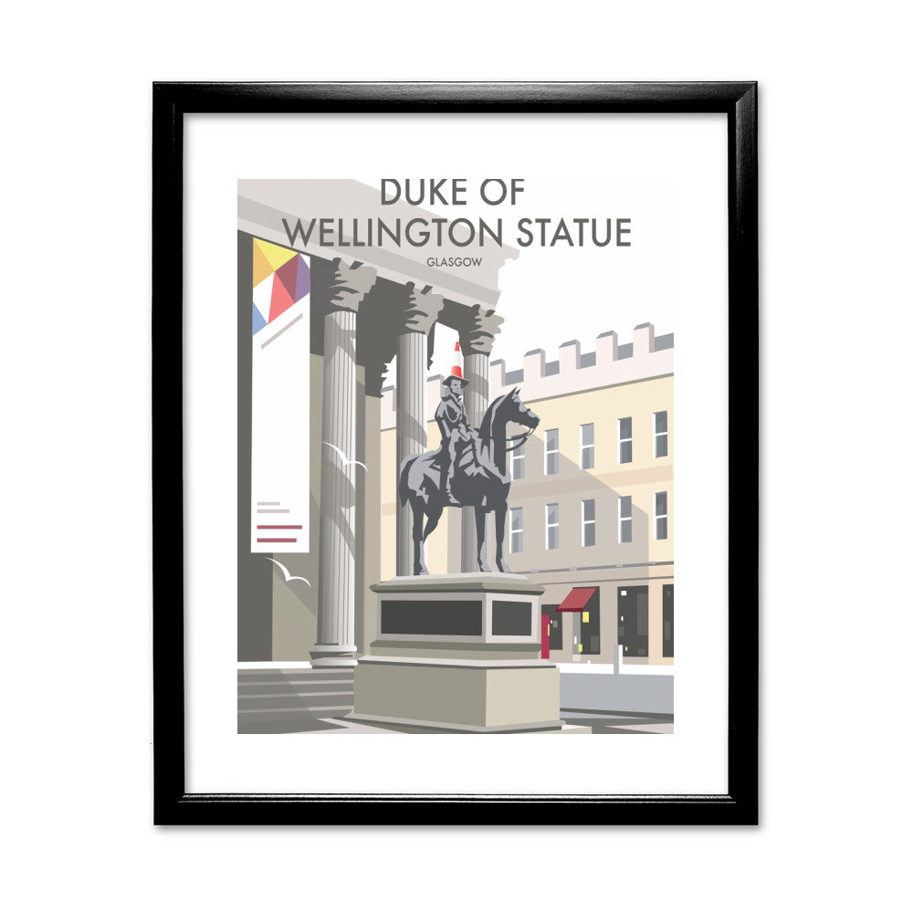 Duke Of Wellington Statue, Glasgow - Art Print