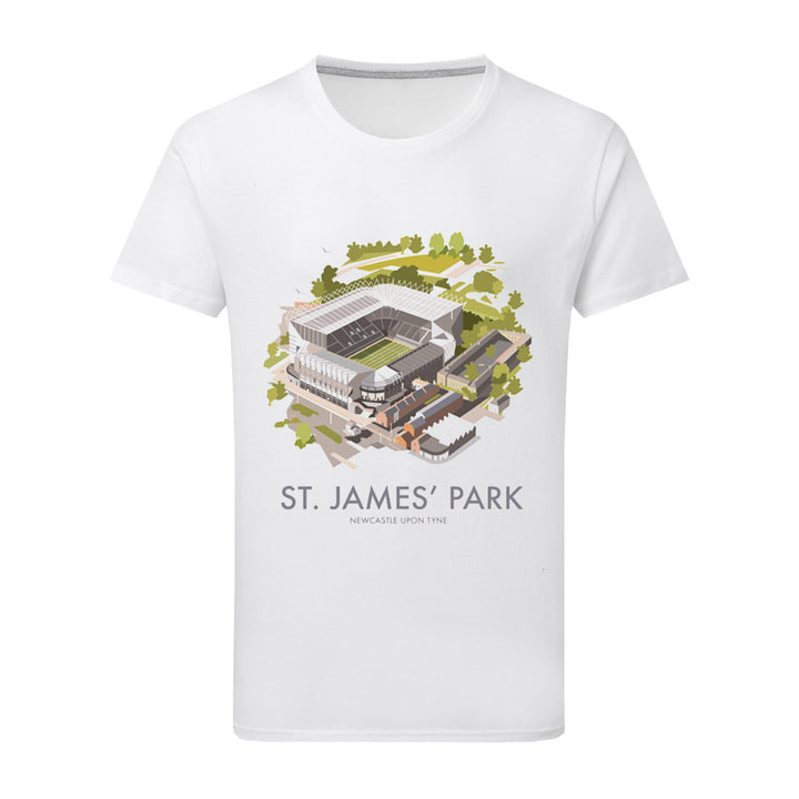 St James' Park T-Shirt by Dave Thompson