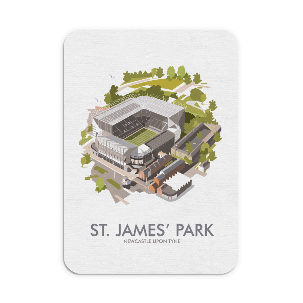 St James Park, Newcastle Upon Tyne Mouse Mat