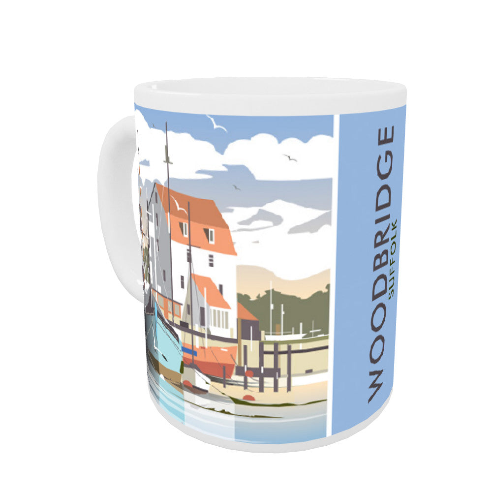 Woodbridge, Suffolk Coloured Insert Mug