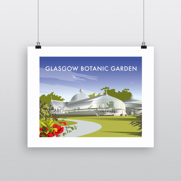 Glasgow Botanic Garden 90x120cm Fine Art Print