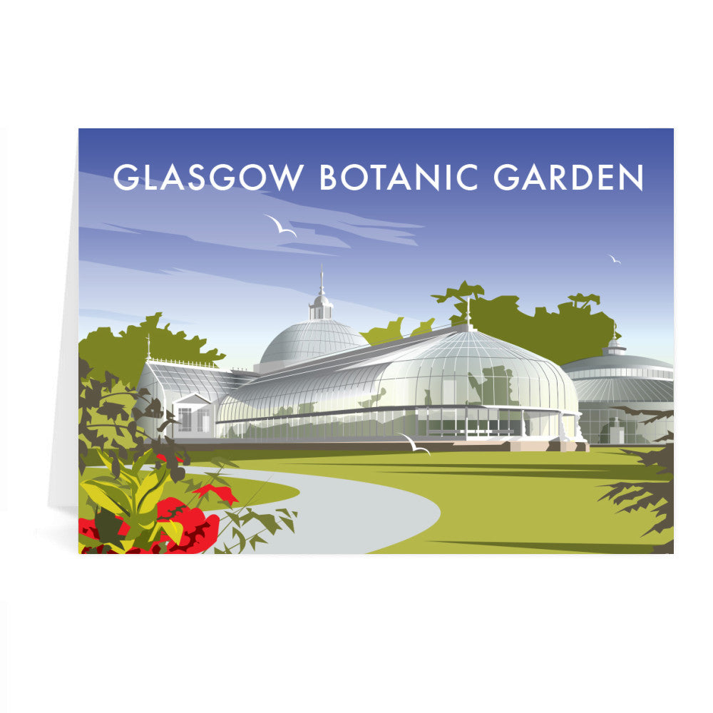 Glasgow Botanic Garden Greeting Card 7x5