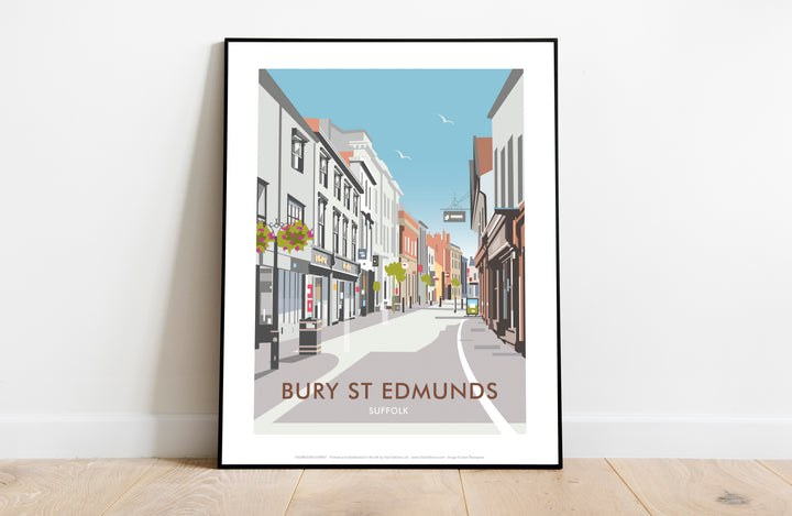 Bury St Edmunds, Suffolk - Art Print