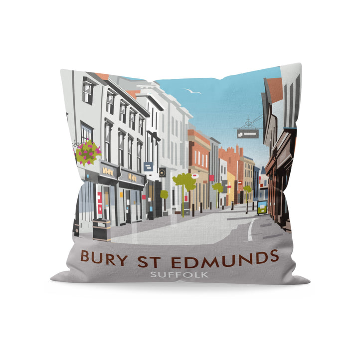 Bury St Edmunds, Suffolk Fibre Filled Cushion