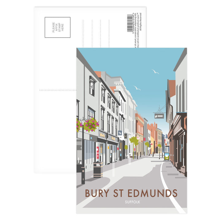 Bury St Edmunds, Suffolk Postcard Pack