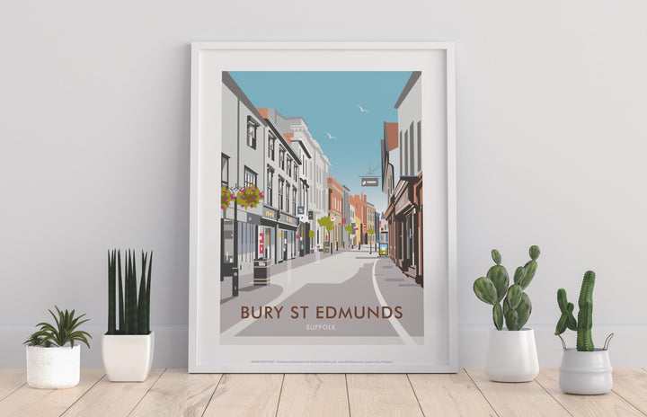 Bury St Edmunds, Suffolk - Art Print