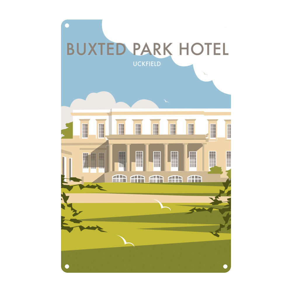 Buxted Park Hotel, Uckfield Metal Sign
