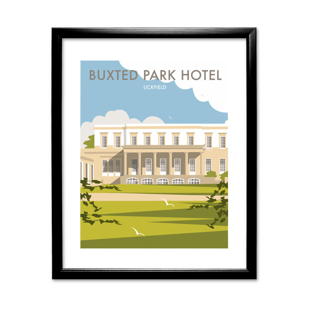Buxted Park Hotel, Uckfield - Art Print