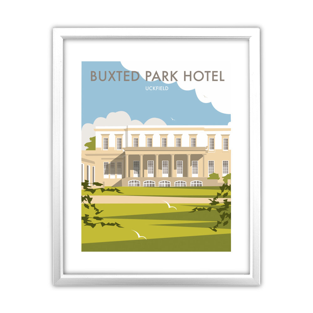 Buxted Park Hotel, Uckfield - Art Print