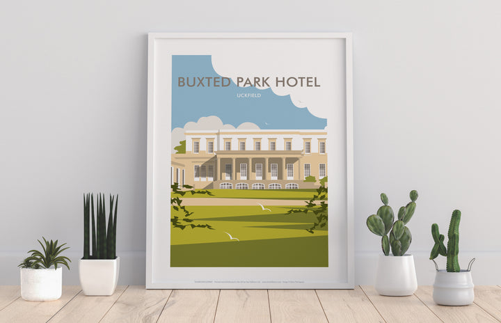 Buxted Park Hotel, Uckfield - Art Print