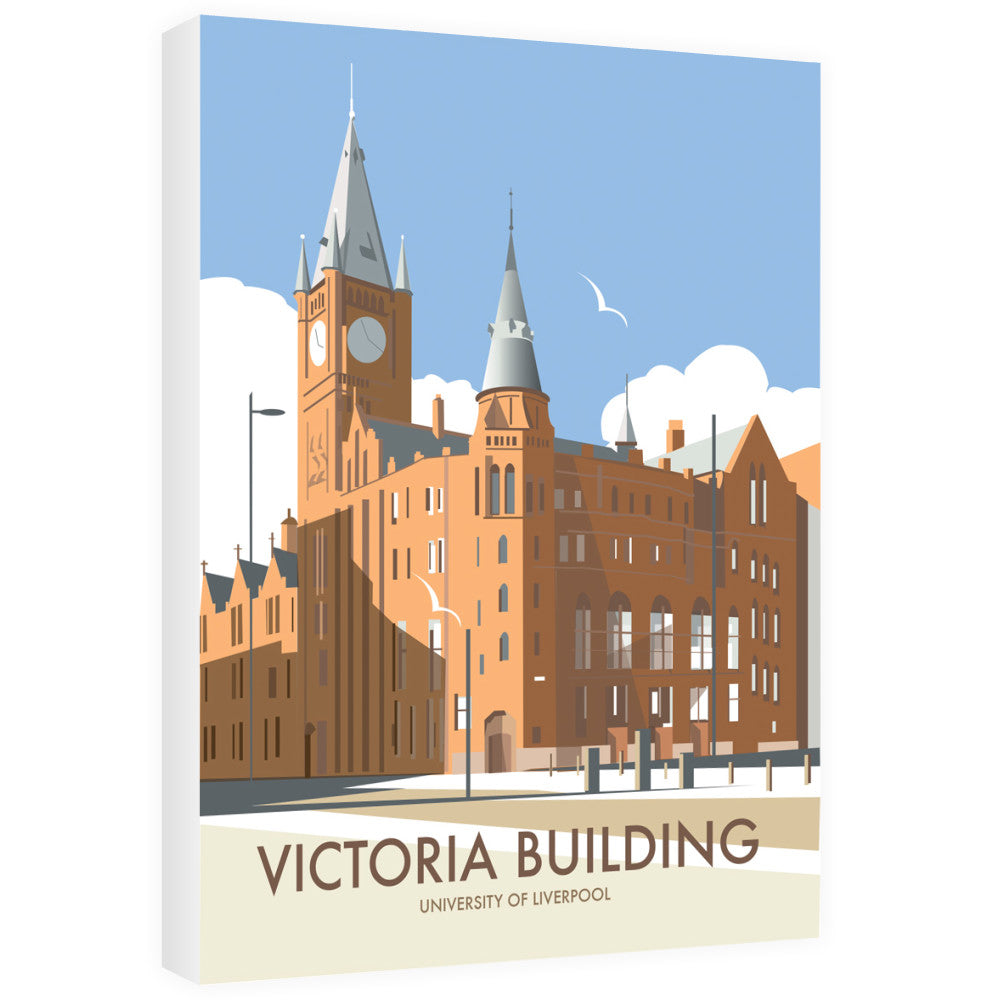 Victoria Building, University Of Liverpool 40cm x 60cm Canvas