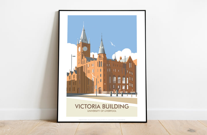 Victoria Building, University Of Liverpool - Art Print