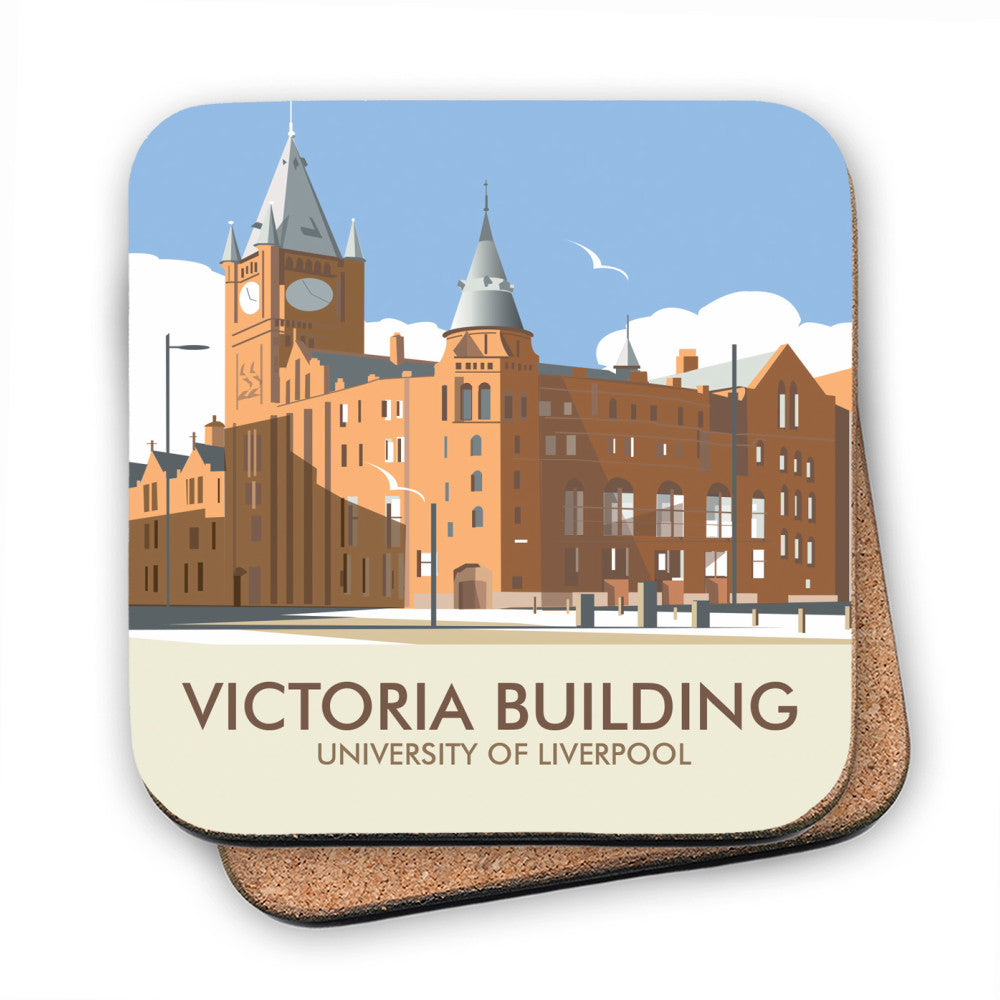 Victoria Building, University Of Liverpool MDF Coaster