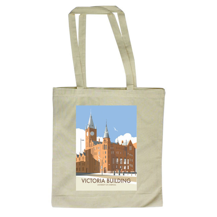 Victoria Building, University Of Liverpool Canvas Tote Bag