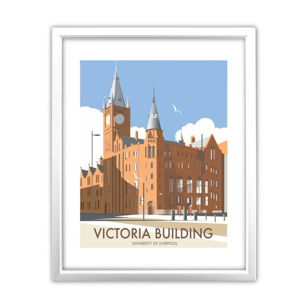 Victoria Building, University Of Liverpool - Art Print