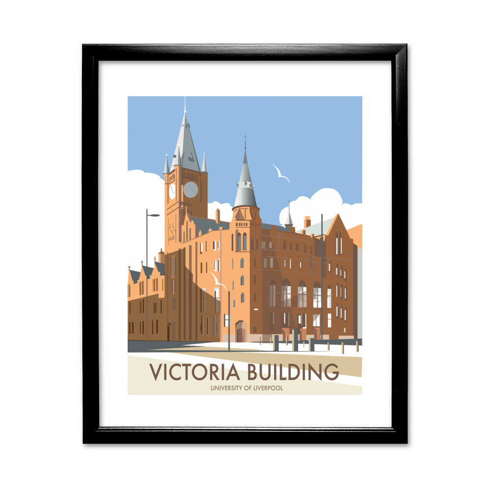 Victoria Building, University Of Liverpool - Art Print