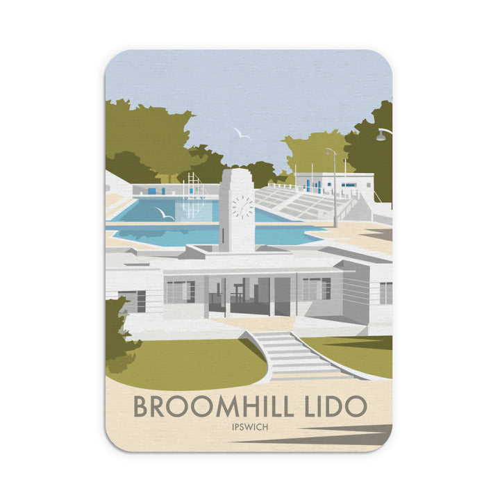 Broomhill Lido, Ipswich Mouse Mat