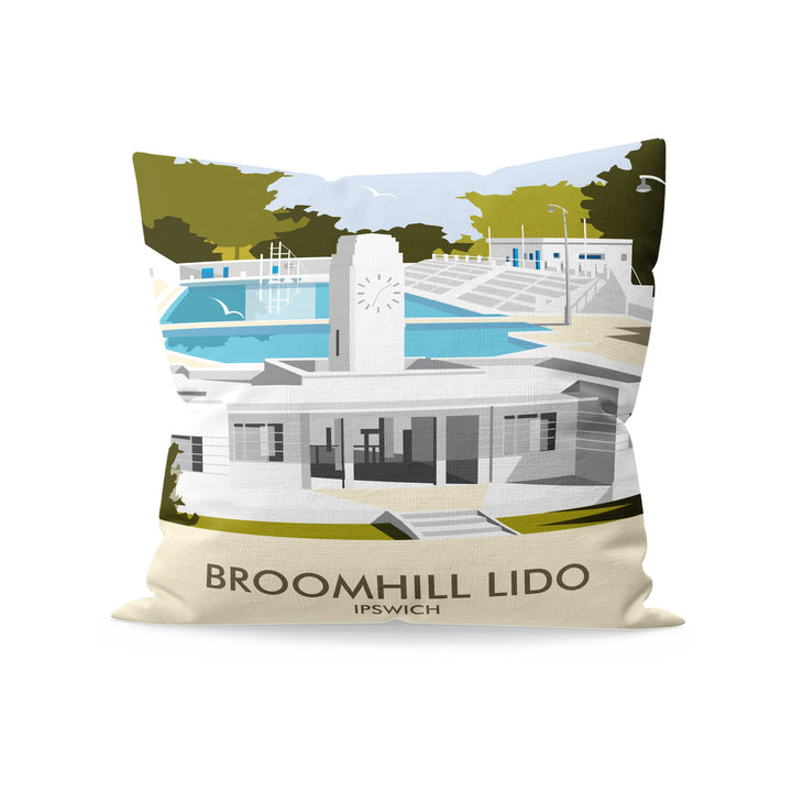 Broomhill Lido, Ipswich Fibre Filled Cushion