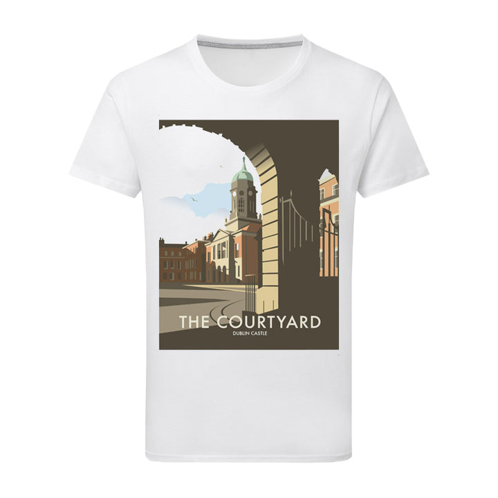 The Courtyard, Dublin Castle T-Shirt by Dave Thompson