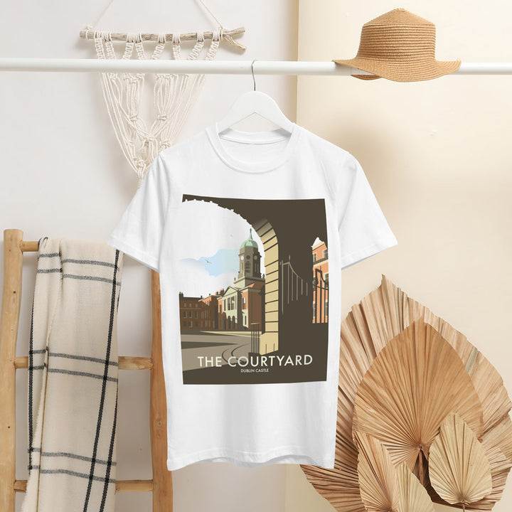 The Courtyard, Dublin Castle T-Shirt by Dave Thompson