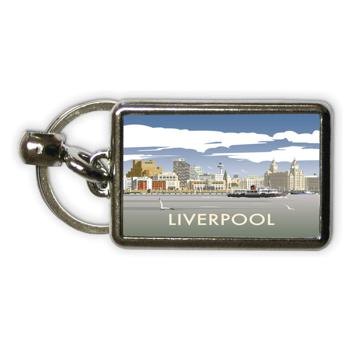 Liverpool Metal Keyring