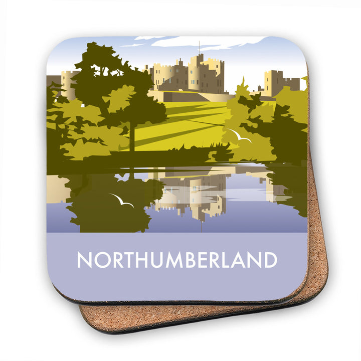 Northumberland MDF Coaster