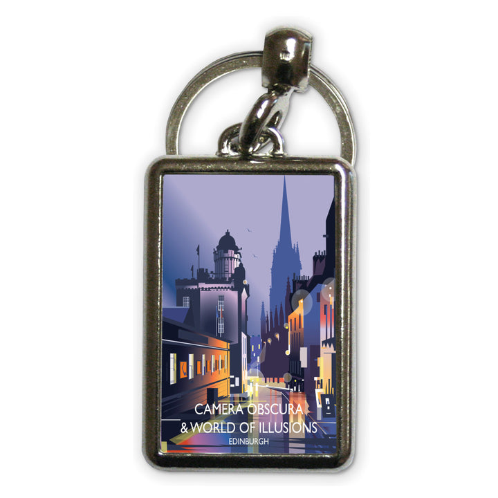 Camre Obscura & World Of Illusions, Edinburgh Metal Keyring