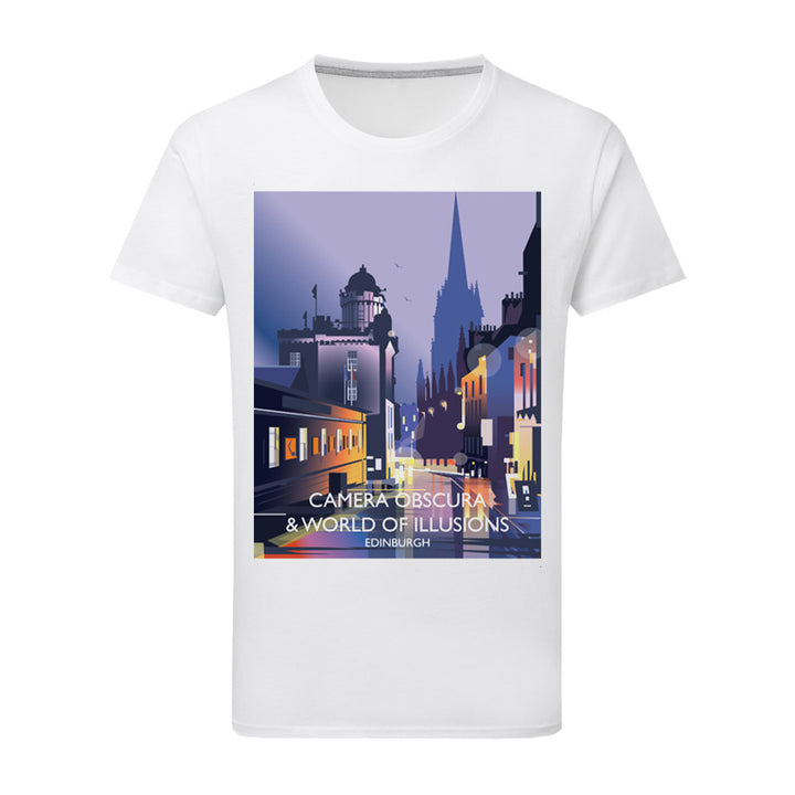 Camre Obscura & World Of Illusions, Edinburgh T-Shirt by Dave Thompson