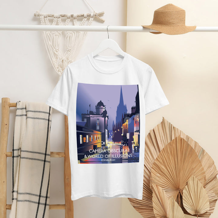 Camre Obscura & World Of Illusions, Edinburgh T-Shirt by Dave Thompson