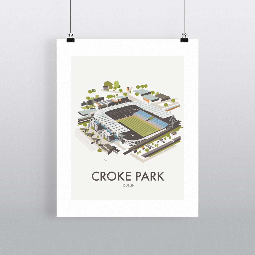 Croke Park, Dublin 90x120cm Fine Art Print