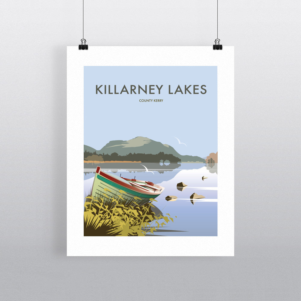 Killarney Lakes, County Kerry 90x120cm Fine Art Print