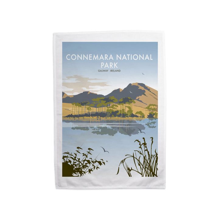 Connemara National Park, Galway Ireland Tea Towel